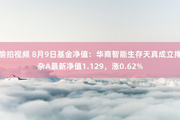 偷拍视频 8月9日基金净值：华商智能生存天真成立搀杂A最新净值1.129，涨0.62%