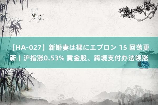 【HA-027】新婚妻は裸にエプロン 15 回荡更新丨沪指涨0.53% 黄金股、跨境支付办法领涨