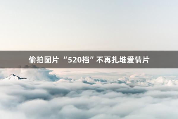 偷拍图片 “520档”不再扎堆爱情片