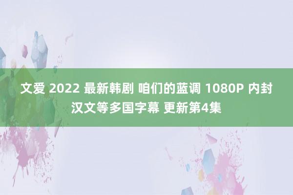 文爱 2022 最新韩剧 咱们的蓝调 1080P 内封汉文等多国字幕 更新第4集